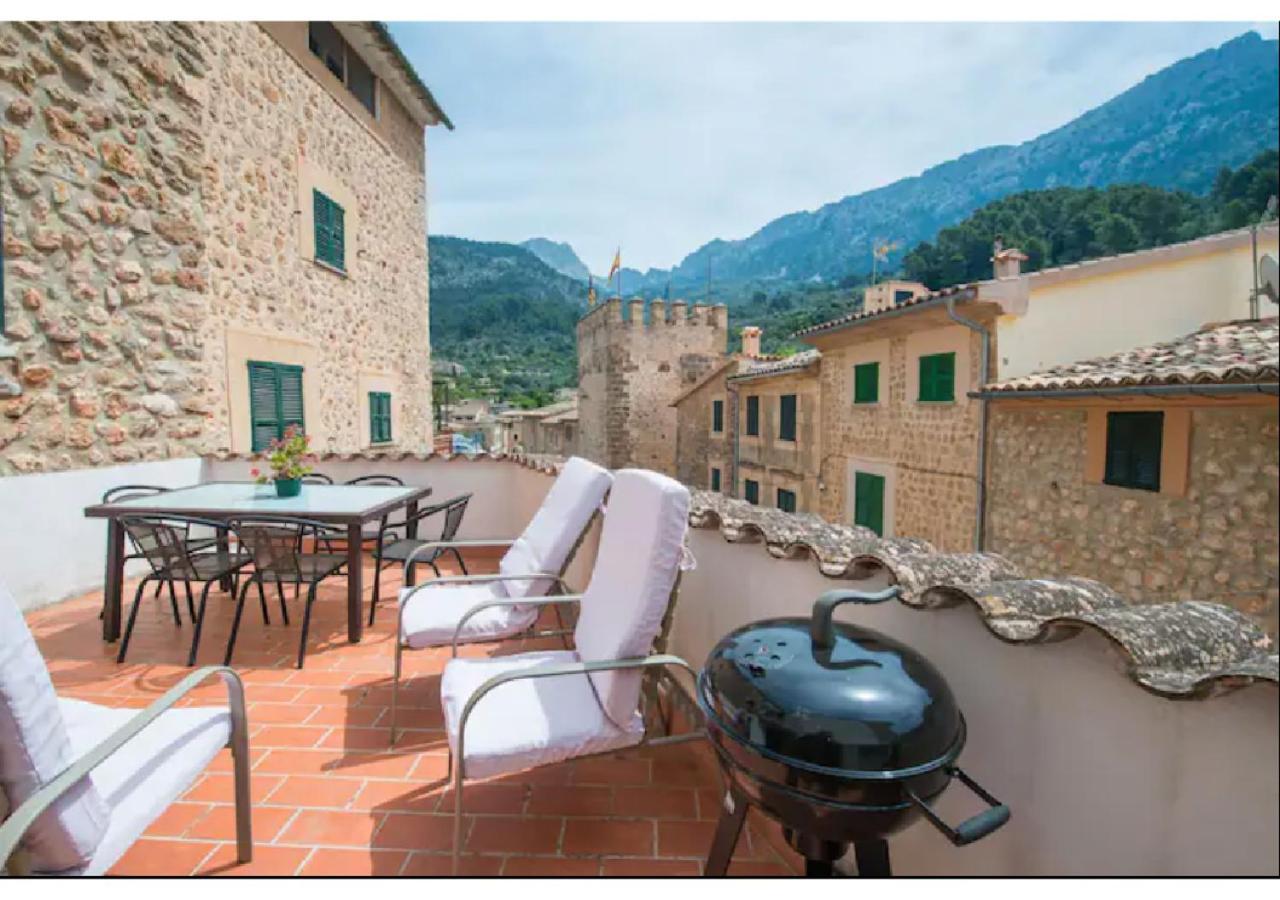 Casa Catalina, Casa Con Bbq En Fornalutx Villa Bagian luar foto